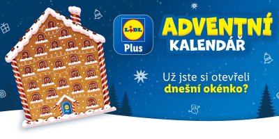 Online adventní kalendář řetězce Lidl