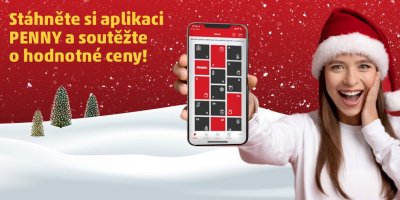 Online adventní kalendář řetězce Penny