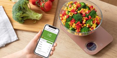 Chytrá kuchyňská váha s mobilní aplikací 