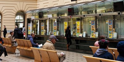 Pobočky na poště v Praze