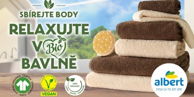 Kampaň v obchodě Albert zaměřená na wellness