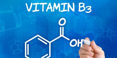 Chemický vzorec vitamínu B3