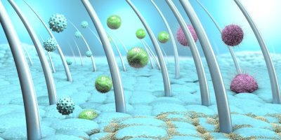 Pokožka pokrytá patogeny