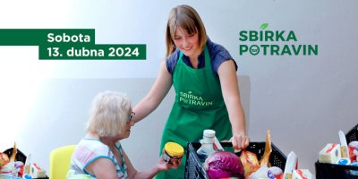 Infografika Sbírky potravin