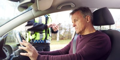 Muž za volantem dostal pokutu