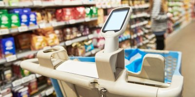 Skenovací systém v obchodě
