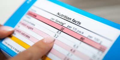 Zadní strana výrobku s údaji o složení