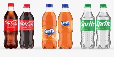 Nový design lahví Coca-Cola, Fanta a Sprite