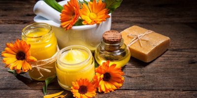 Mast, olej a mýdlo z měsíčku lékařského