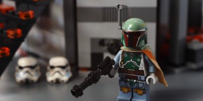 Boba Fett jako lego figurka