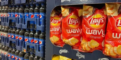 Pepsi a čipsy Lay‘s