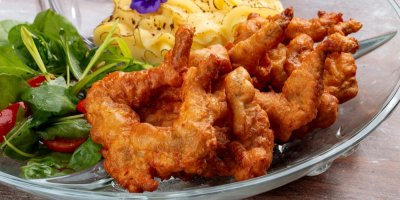 Smažená žabí stehýnka