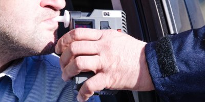 Dechová zkouška pomocí policejního přístroje