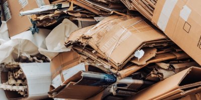 Karton určený k recyklaci