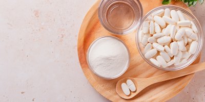 Kolagen v prášku, tabletách a jako tekutý přípravek