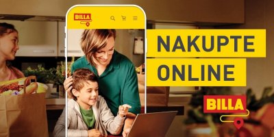 Reklama Billy na online nákupy