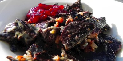 Blodpalt detail jídla