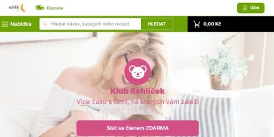 Náhled webu Rohlíku