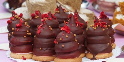 Indiánky s čokoládovou polevou