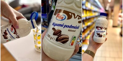 Kávové kysané podmáslí