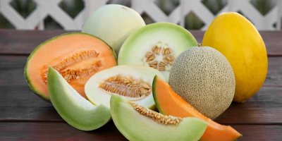 Různé druhy cukrových melounů