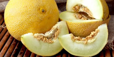 Rozkrojený meloun Galia