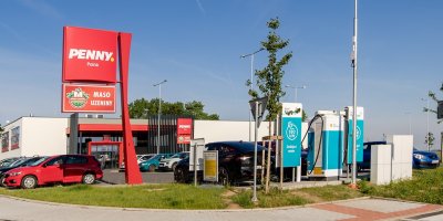 Obchod Penny zvenku