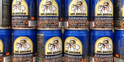 Plechovky ledové kávy Mr. Brown