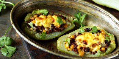 Zapečený čajot s masovou směsí a kukuřicí