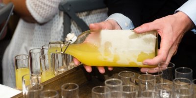 Servírování limoncella