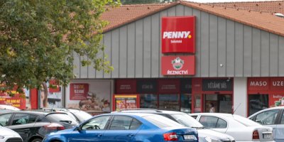 Prodejna PENNY, pohled zvenku