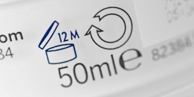 Symbol na obalu kosmetiky