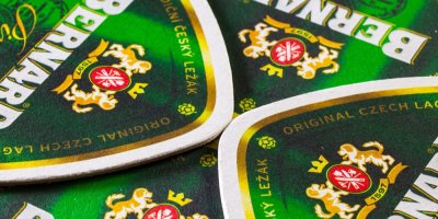 Podtácky s logem Bernardu