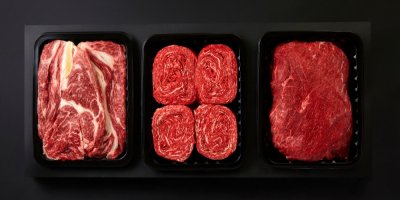 3 druhy masa v miskách