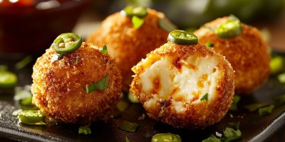 Sýrové kuličky s jalapeňos 