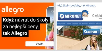 Reklama Allegra a Mironetu