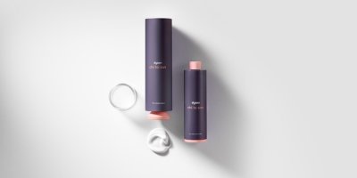 Balení nové kosmetiky Dyson Chitosan