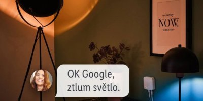 Osvětlení z Lidlu lze ovládat hlasově přes mobil nebo komunikátor.