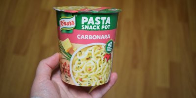 Instantní nudle carbonara