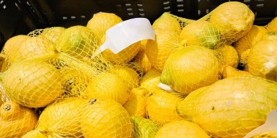 Citrony ve žluté síťce