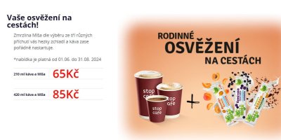 Reklama na kávu Orlen