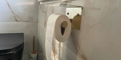 Zmáčklý toaletní papír