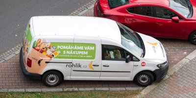 Auto kurýrní služby Rohlíku.cz