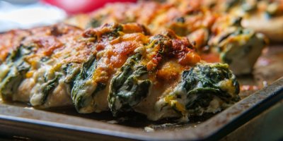 Kuřecí maso se špenátem