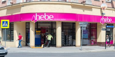 Obchod Hebe zvenku