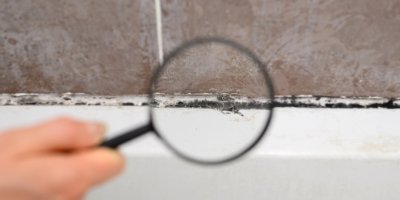 Lupa se zaměřuje na plíseň v koupelně