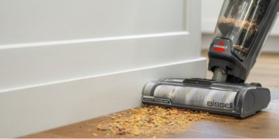 Díky technologii ZeroGap™ můžete snadno čistit podlahu až ke zdi