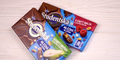 2 studentské čokolády na stole