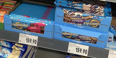 Čokoláda Studentská pečeť v obchodě