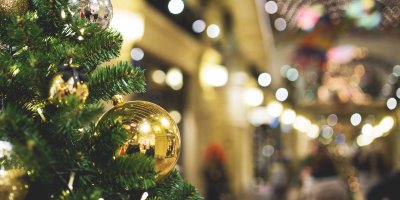 Výzdoba v obchodním centru